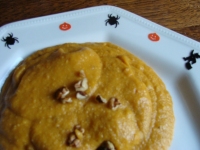 MA PUREE DE SORCIERE POTIRON CAROTTES POMMES DE TERRE LENTILLES CORAIL