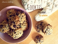 Cookies flocons d  avoine et chocolat