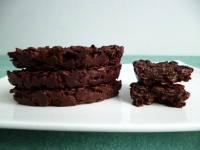 barquettes des sables dittiques et bio aux flakes de bl complet et au chocolat noir