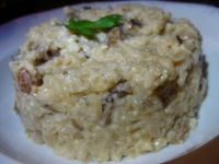 RISOTTO AU POULET ET PLEUROTES