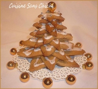 Sapin de Nol aux saveurs de pain d  pices
