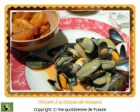 Moules  la bisque de homard Vie quotidienne de FLaure