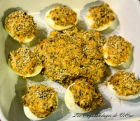 Oeufs farcis aux champignons