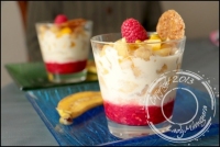 Tiramisu coco aux fruits exotiques de Cyril Lignac