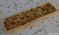 Tarte feuillete au thon et  la ciboulette
