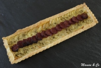 Tarte fine aux pommes de terre et chorizo