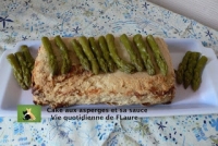 Cake aux asperges et sa sauce Vie quotidienne de FLaure