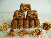 barres gteaux croustimoelleuses au muesli aux graines de lin et au psyllium (dittiques hyperprotines riches en fibres)