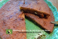 Moelleux douceur de lait et noix de Pcan Vie quotidienne de FLaure