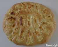 Tarte brioche au maroilles