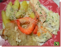Choucroute aux poissons et sa sauce Vie quotidienne de FLaure