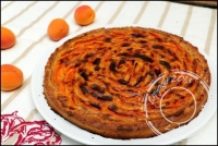 Tarte moelleuse aux abricots sans gluten