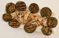 Aiguillettes de poulet marines au barbecue solaire