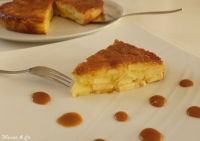 Moelleux aux pommes et caramel beurre sal