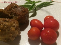 Boulettes de boeuf  la sicilienne