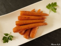 Carottes glaces aux pices