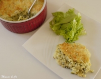 Gratin de courgettes et pommes de terre  la ricotta