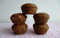 muffins hyperprotins cacao caf aux 5 crales avec chia lin et psyllium (dittiques sans beurre ni oeuf riches en fibres)