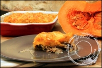 Parmentier de canard confit  la courge