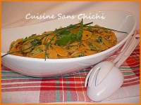 Salade de carottes cuites aux herbes fraches