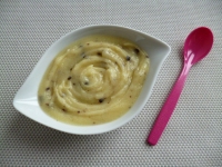 crème dessert stracciatella au konjac (diététique allégée sans oeuf ni sucre ni beurre ni cuisson et très riche en fibres)