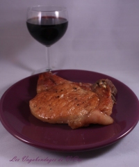 Ctes de porc au citron et au miel