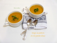 Soupe au potiron et  la patate douce