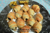 Feuillets boudin blanc ou crole Vie quotidienne de FLaure