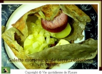 Galette Morteau pommes de terre oignons et reblochon Vie quotidienne de FLaure