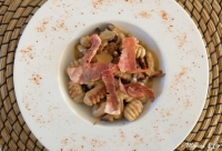 Gnocchi  la chtaigne et au foie gras