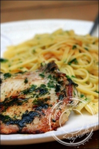 Ctes de porc ail et coriandre