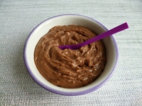 crme dessert dittique hyperprotine chocolat noisette aux crales (vgtarienne sans oeuf ni beurre riche en fibres)