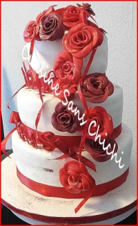 Gteau thme amour passion