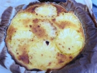 tarte ananas et noix de coco