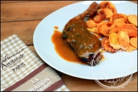 Cuisse de poulet au miel ail et moutarde de Dijon
