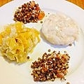 Salade endives lentilles