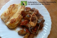 Aubergines tomates et mozzarella Vie quotidienne de FLaure