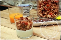 Granola aux abricots et fruits secs