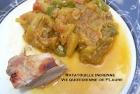 Ratatouille indienne Vie quotidienne de FLaure