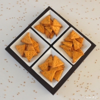 Crackers  la tomate et au ssame