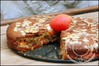 Gâteau moelleux aux abricots huile d olive et amandes