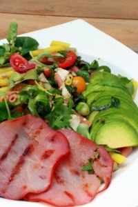 Salade de ptes du soleil  l italienne
