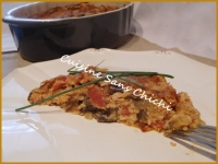 Gratin d  aubergines
