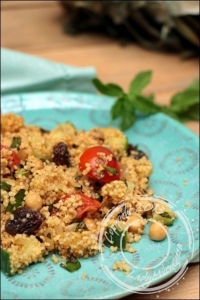 Salade de couscous sucr sal  l ananas