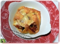 Feuillets garnis de dinde pleurotes et fromage  raclette