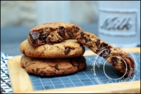 American cookies aux ppites de chocolat sans gluten et sans lactose
