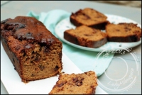 Banana choco bread