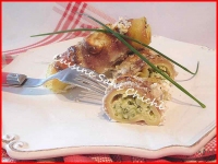 Cannelloni au jambon cru et courgette