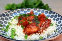 Curry rouge de poulet  la tha