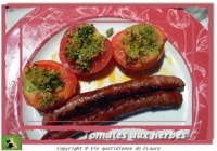 Tomates aux herbes